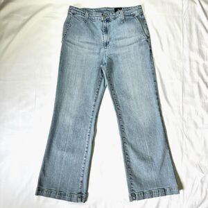Adriano Goldschmied Cropped Flare Trouser Denim Jeans The Layla Women's Size 27
